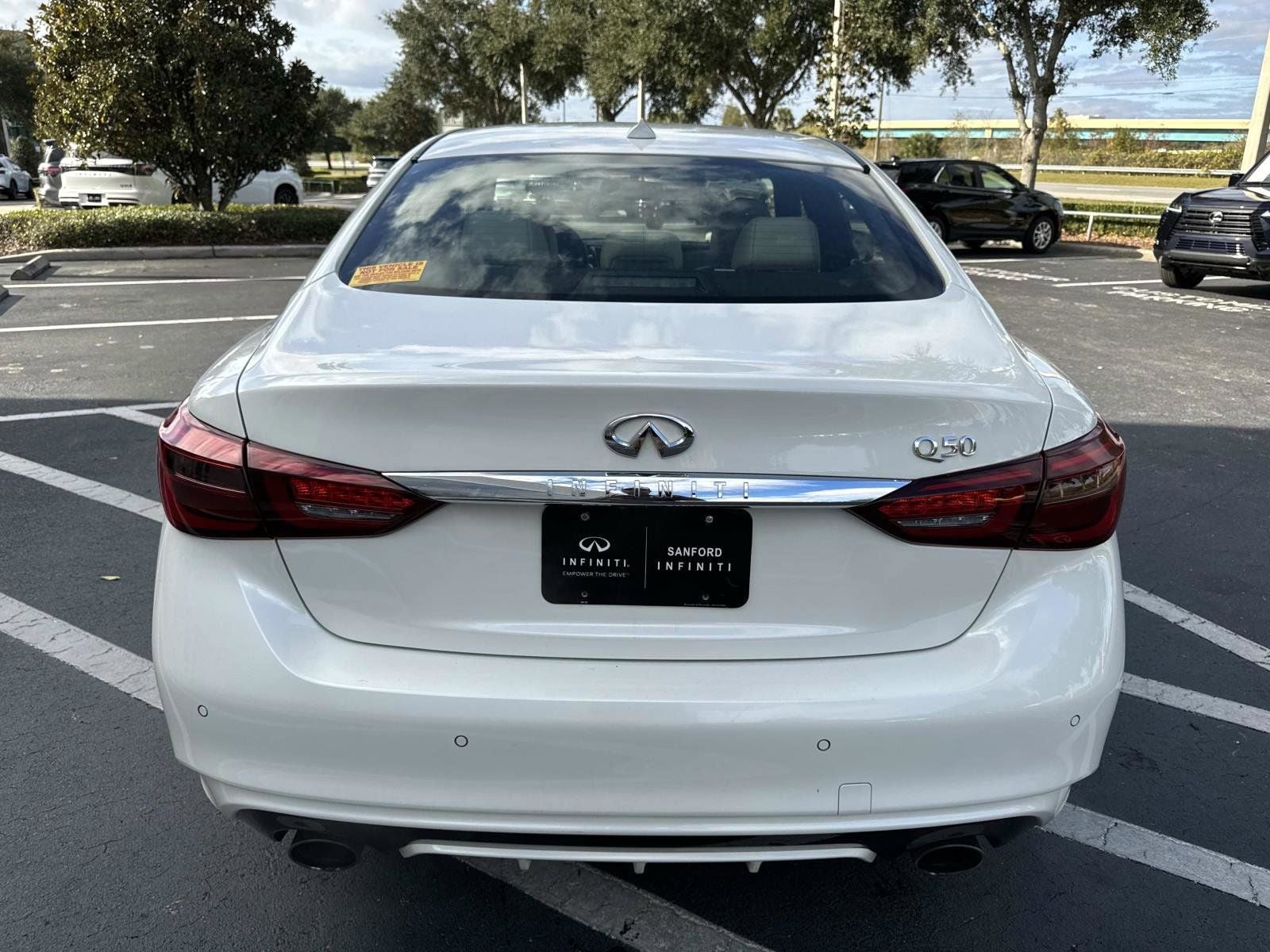 2022 INFINITI Q50 SENSORY