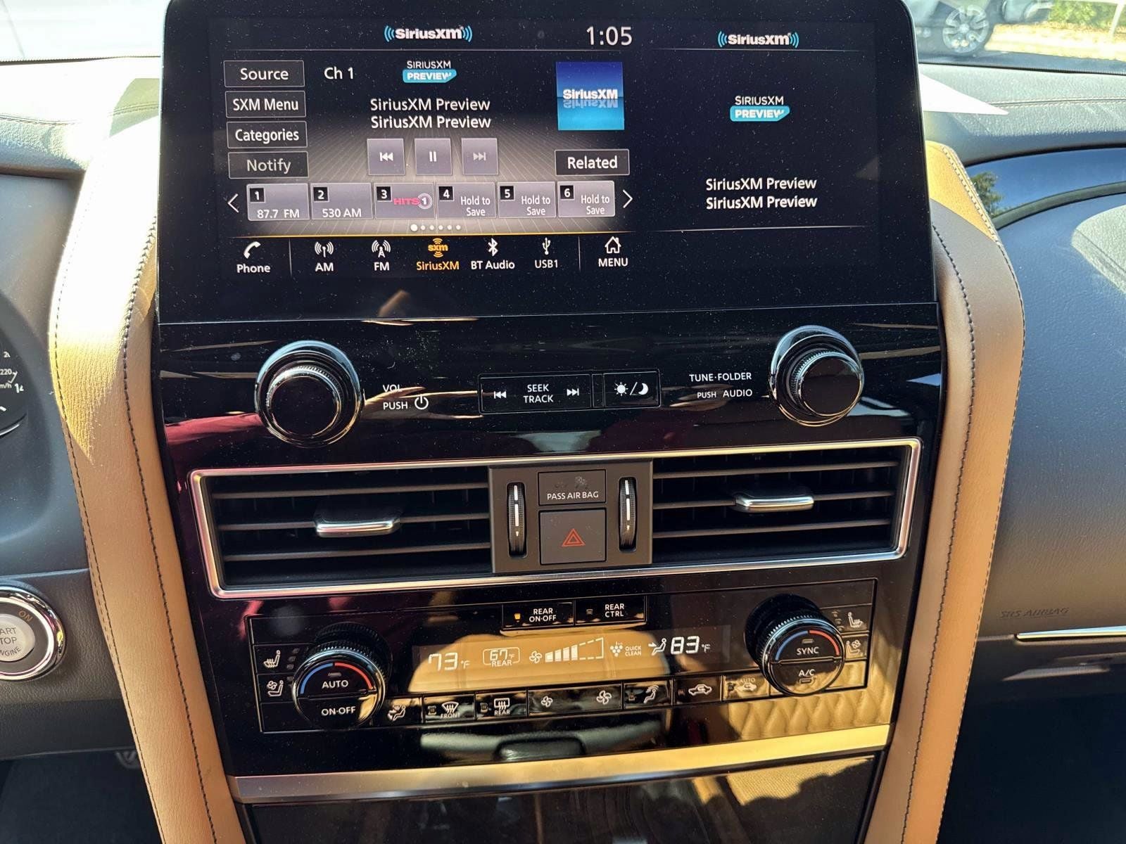 2024 INFINITI QX80 Sensory