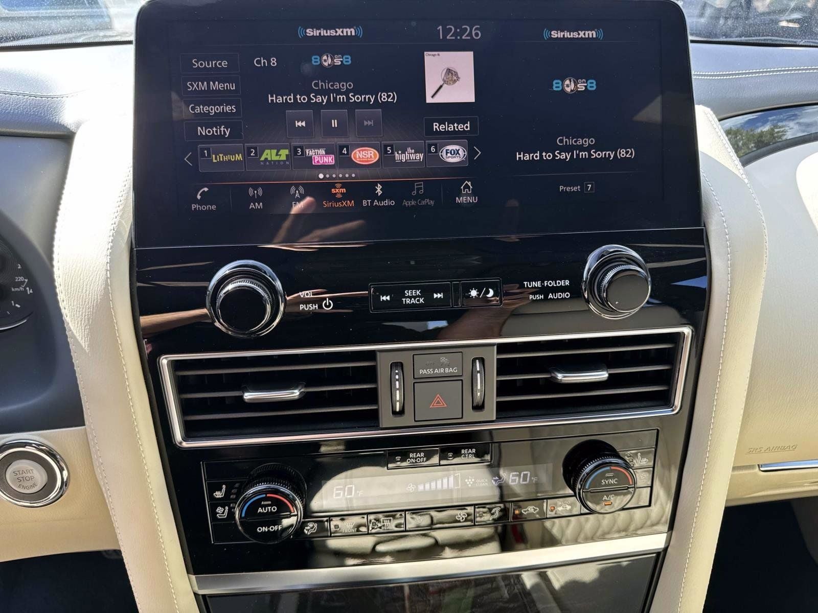 2023 INFINITI QX80 Sensory