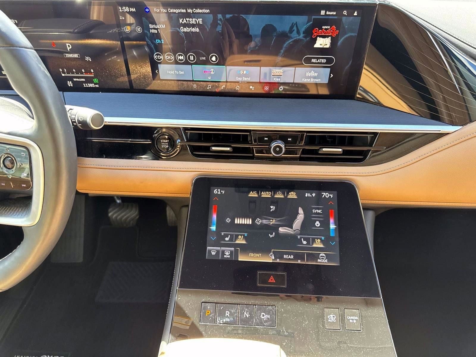 2025 INFINITI QX80 SENSORY