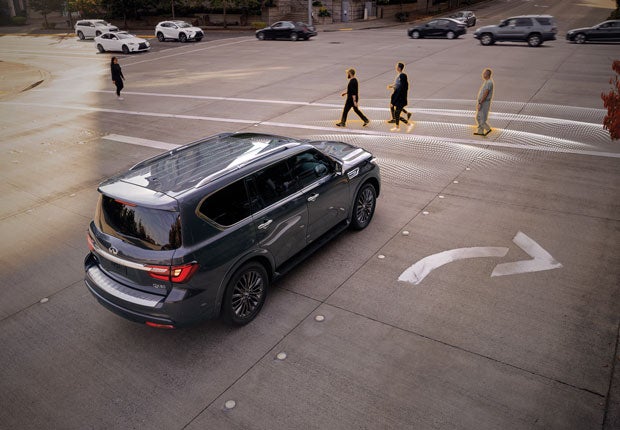 2024 INFINITI QX80 Key Features - PREDICTIVE FORWARD COLLISION WARNING | SANFORD INFINITI in Sanford FL