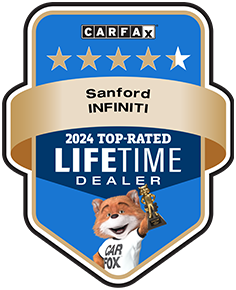 Sanford INFINITI named Carfax 2024 Top-Rated Dealer, trusted source for quality used cars and service in Sanford, FL.
